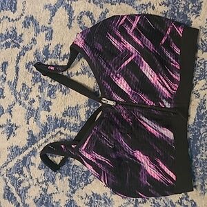 Victoria's Secret VSX Sport sports bra sz 32 DD underwire purple pink WL173